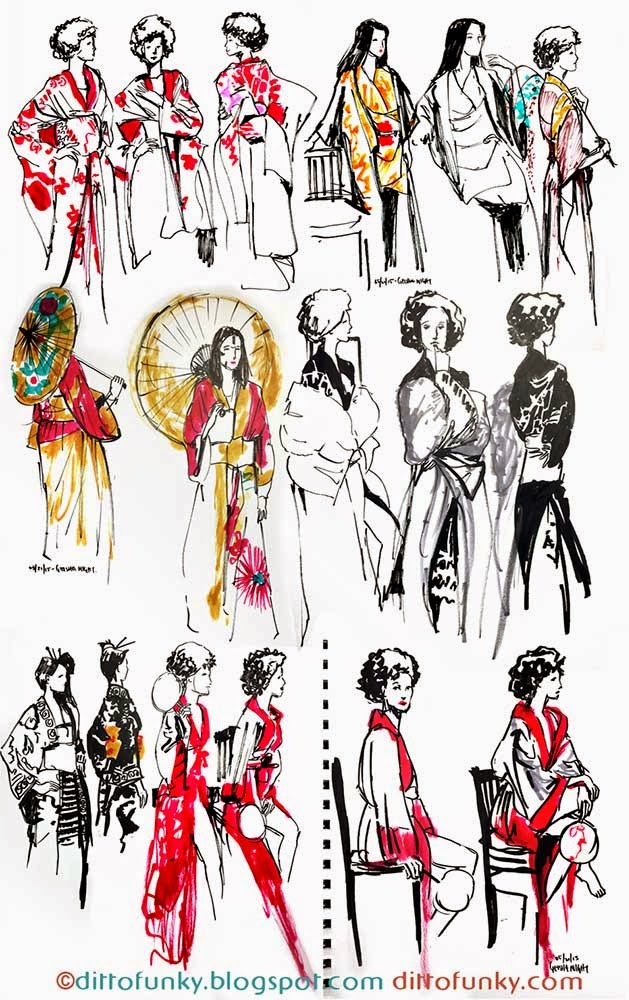 629x1000 Geisha Glamour Sketch Night Dailyweekly Sketches By A Sketchcadet - Glamour Sketch