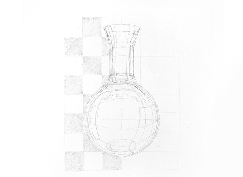 850x620 How To Draw Glass - Glass Sketch