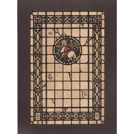 470x470 Stained Glass Window Sketch By Duffner Amp Kimberly On Artnet - Glass Window Sketch