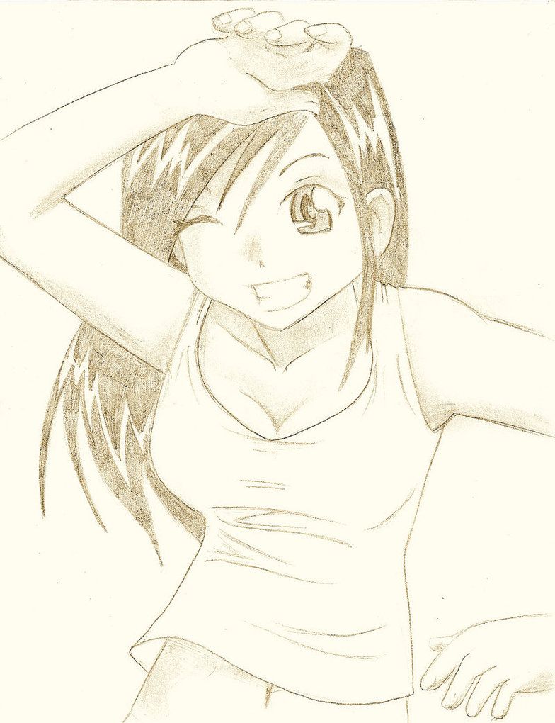 784x1020 The Sketch For Girl Hospital Girl Sketch By Glee Chan The - Glee Sketches