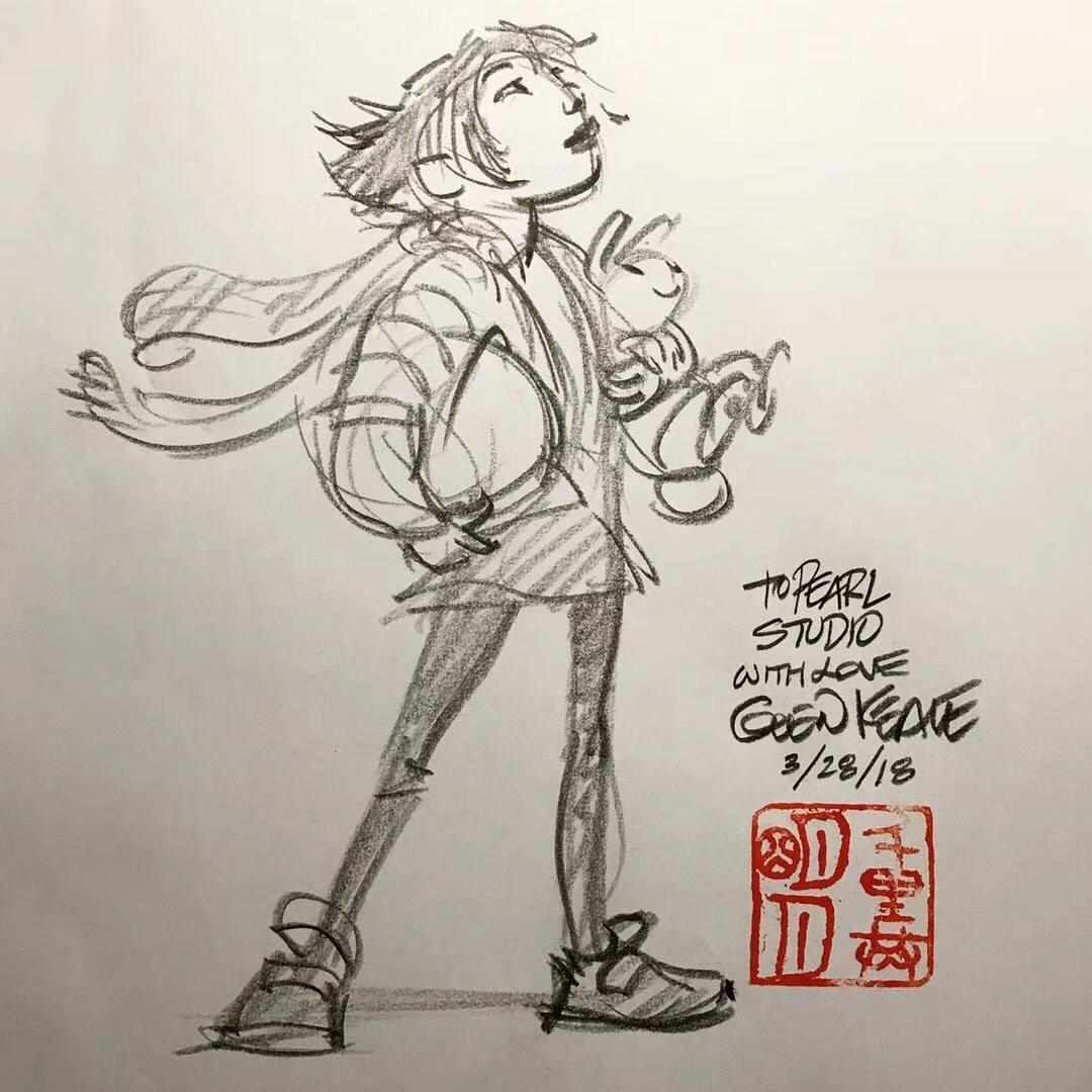 1080x1080 Reuben Nominee Profile Glen Keane The Daily Cartoonist - Glen Keane Sketches