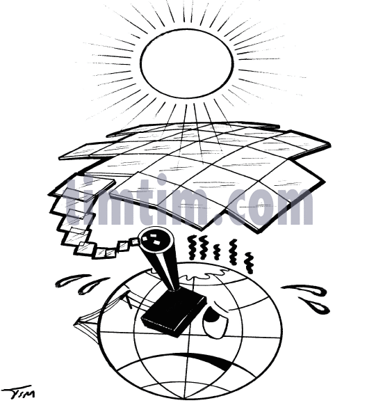 541x579 Free Drawing Of Global Warming Bw From The Category Climate - Global Warming Sketch