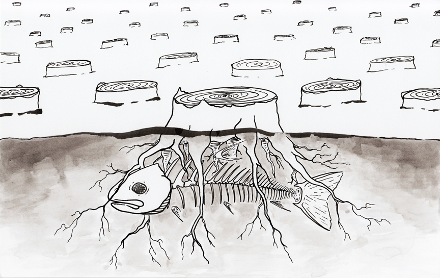 864x545 Global Warming Cro Flies - Global Warming Sketch