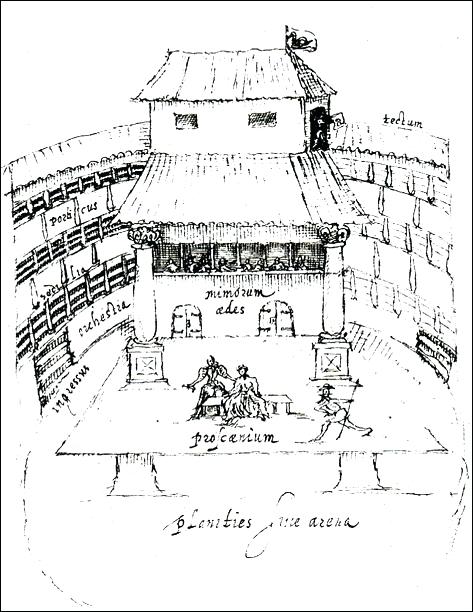 Globe Theatre Sketch At Paintingvalley.com 