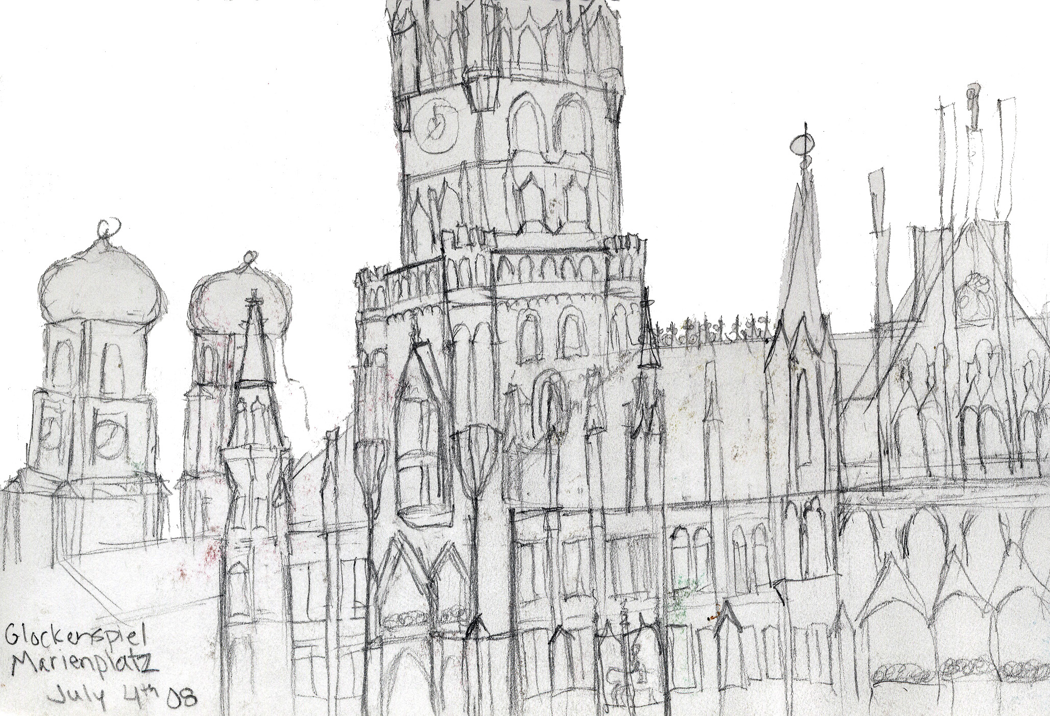 2057x1403 Travel Jessica A Kreitzberg - Glockenspiel Sketch