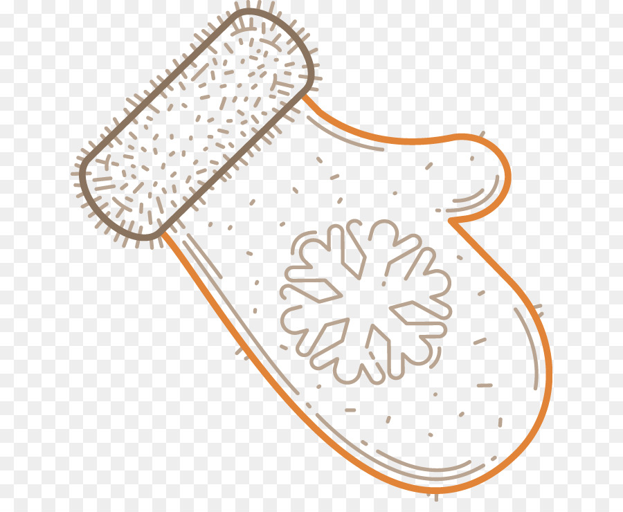 900x740 Drawing Glove Snowflake - Gloves Sketch