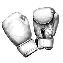 240x240 Boxing Glove Drawing Photos, Royalty Free Images, Graphics - Gloves Sketch