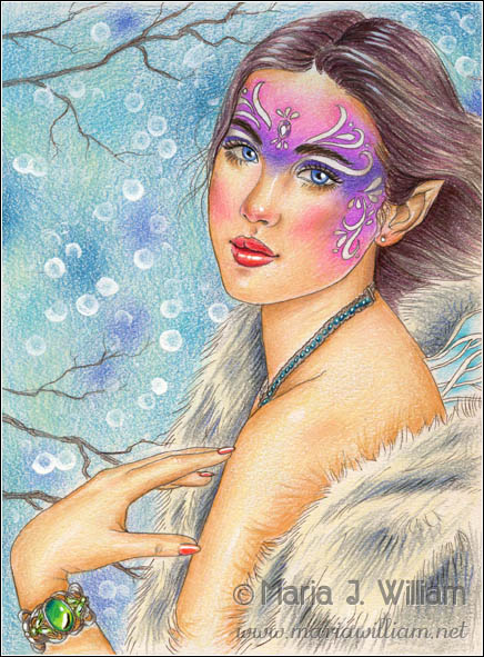 436x591 Winter Glow - Glow Sketch