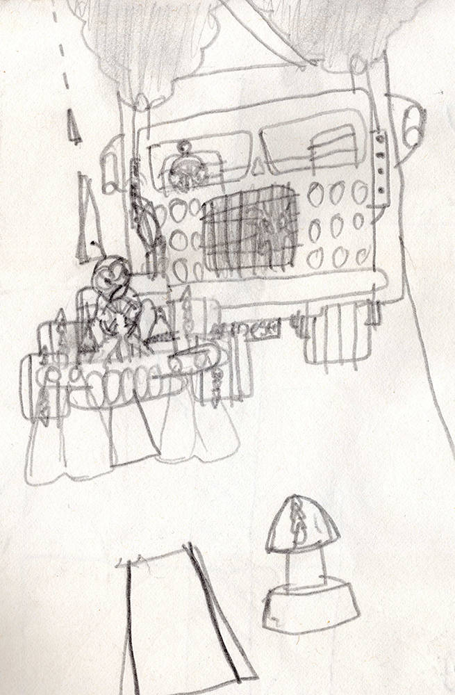 655x1000 Go Kart Alien By Trif Sith - Go Kart Sketch