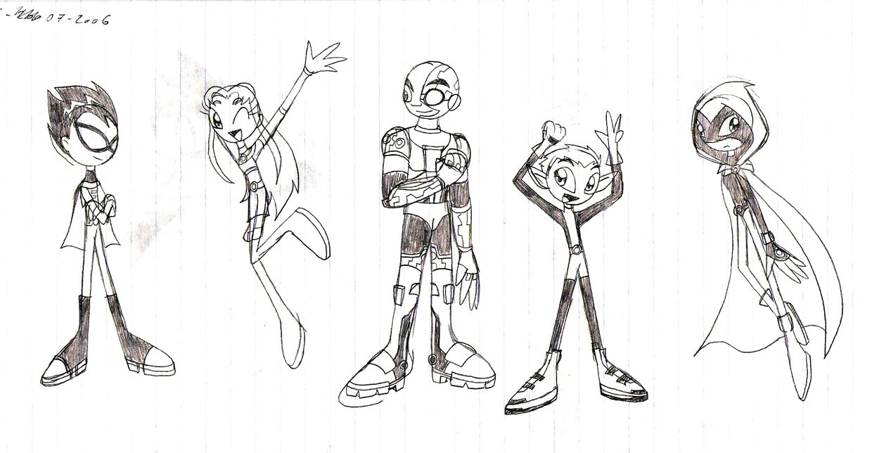 1240x644 Teen Titans Go - Go Sketch