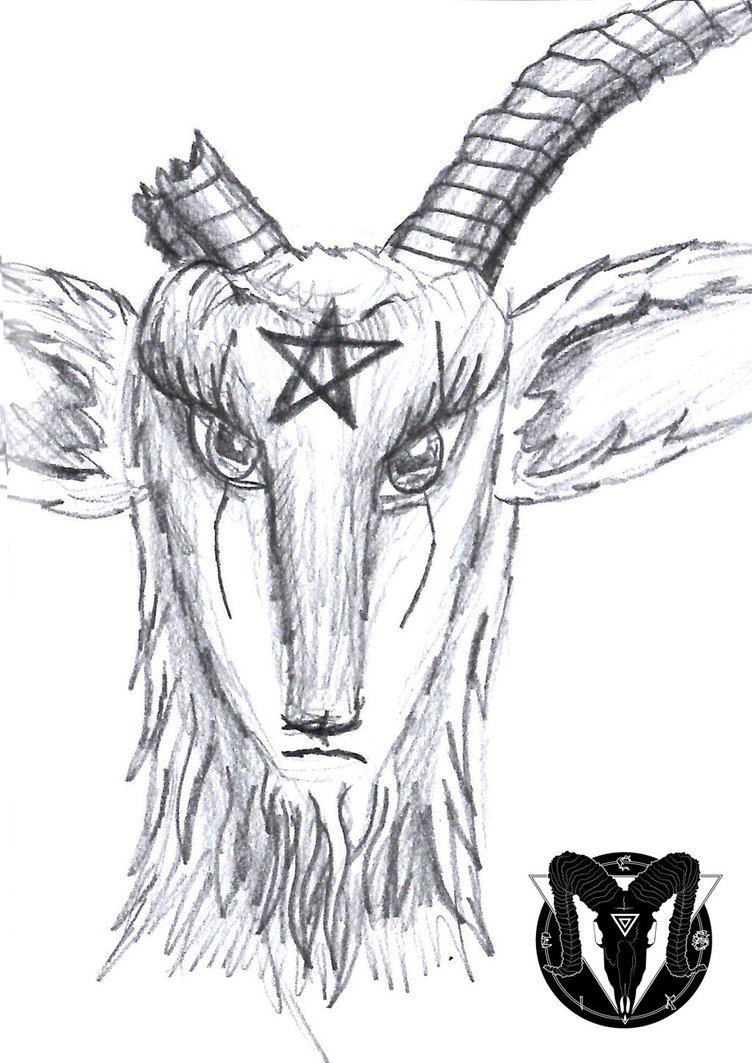 752x1063 Goatface By Goatcookie - Goat Face Sketch