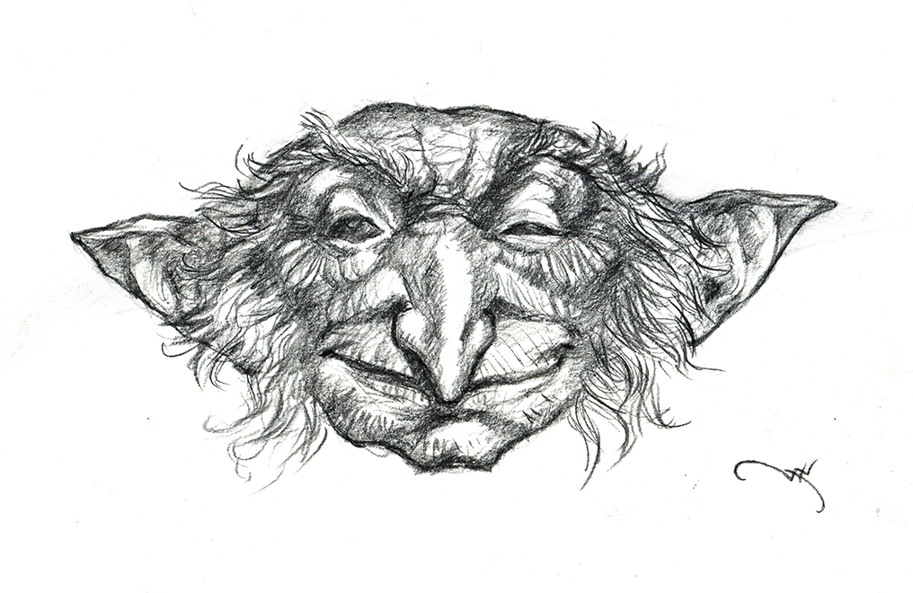 1016x660 Old Goblin - Goblin Sketch