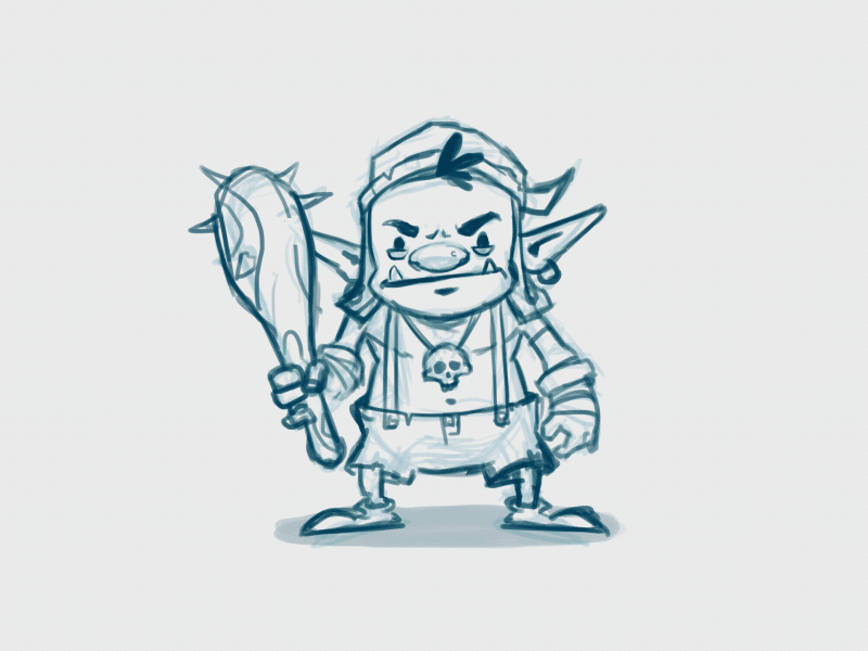 800x600 Goblin - Goblin Sketch
