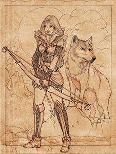 226x300 Skade Goddess Sketch - Goddess Sketch