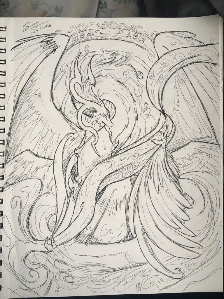 768x1024 Dragon Goddess Sketch Dragons Amino - Goddess Sketch