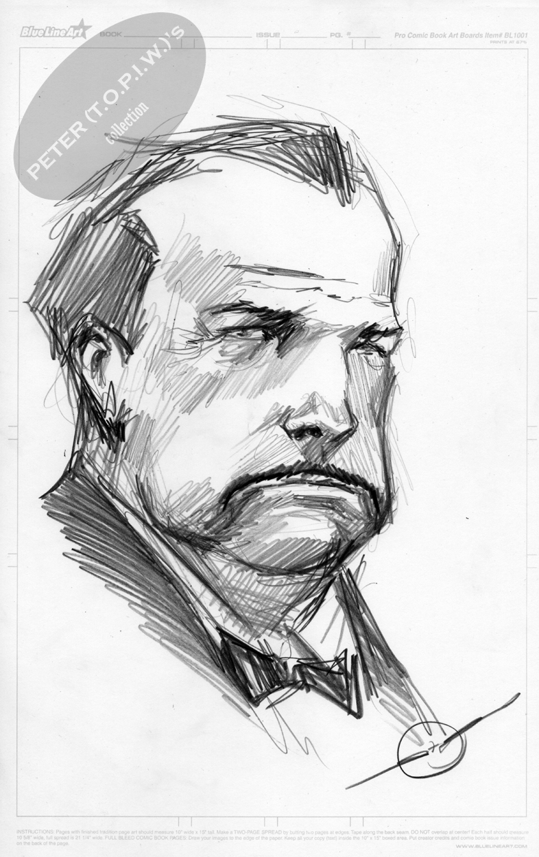 786x1250 Don Corleone The Godfather Sketch By Stjepan , In Peter - Godfather Sketch