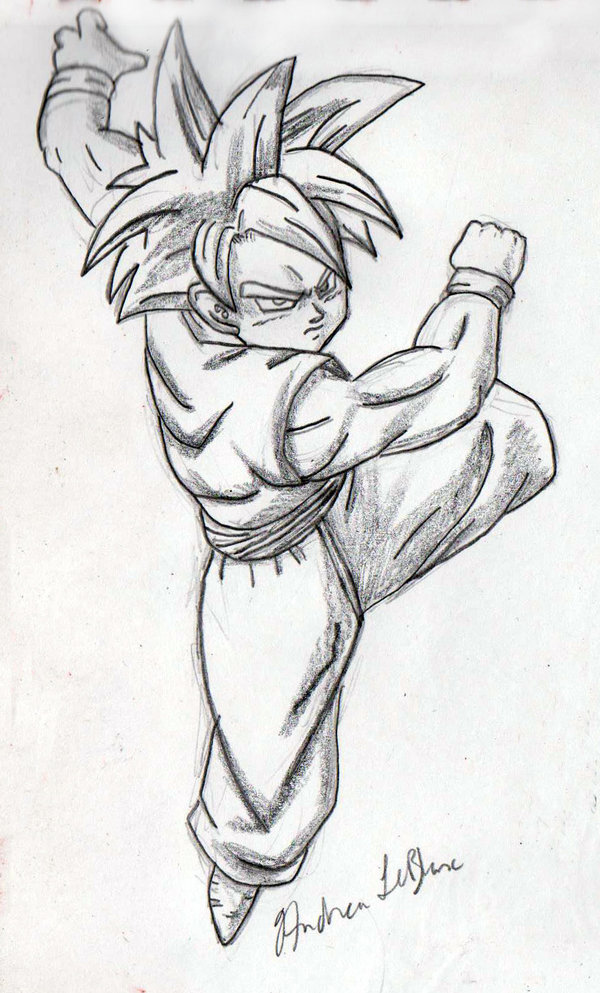 600x993 Gohan - Gohan Sketch