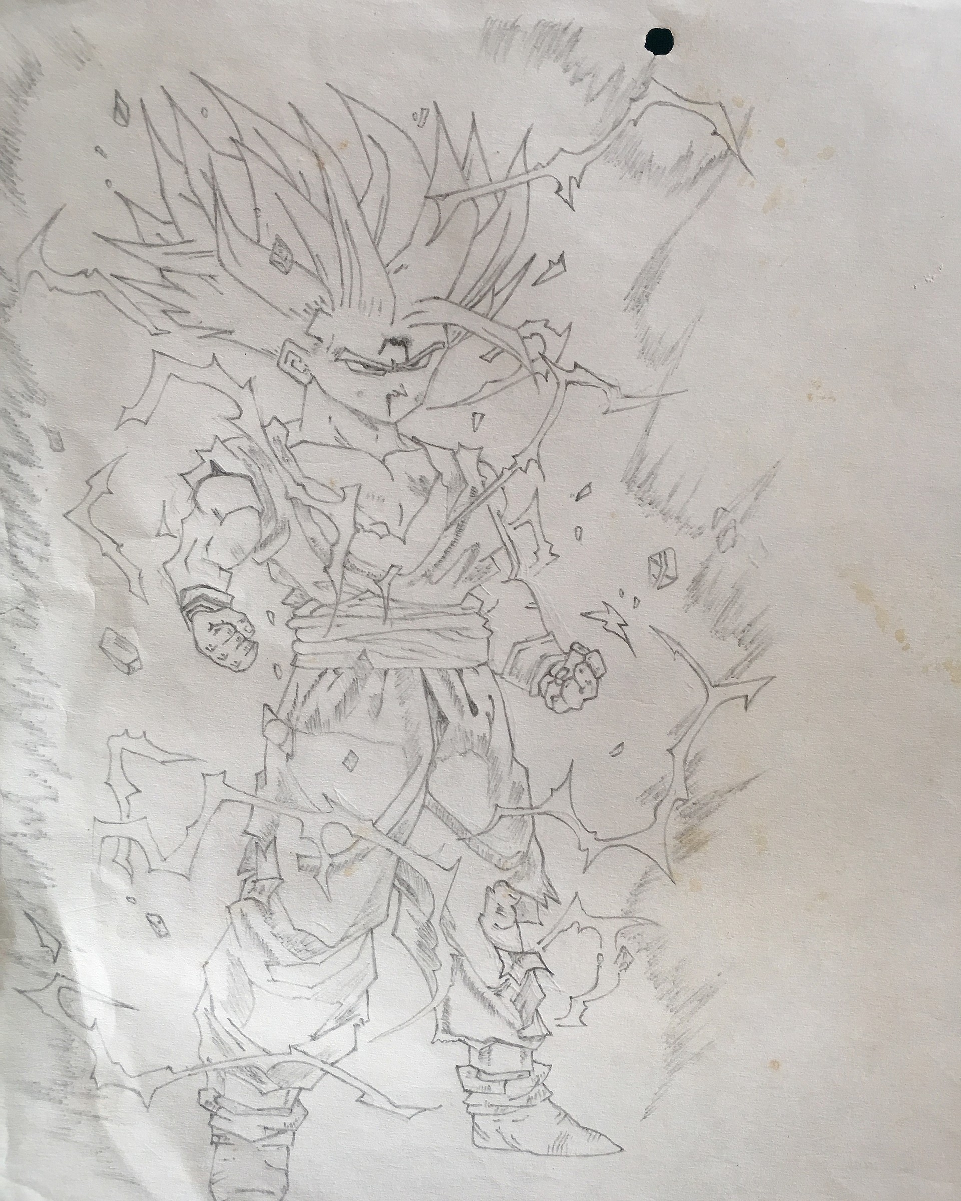 1920x2400 Ranasvfx . - Gohan Sketch