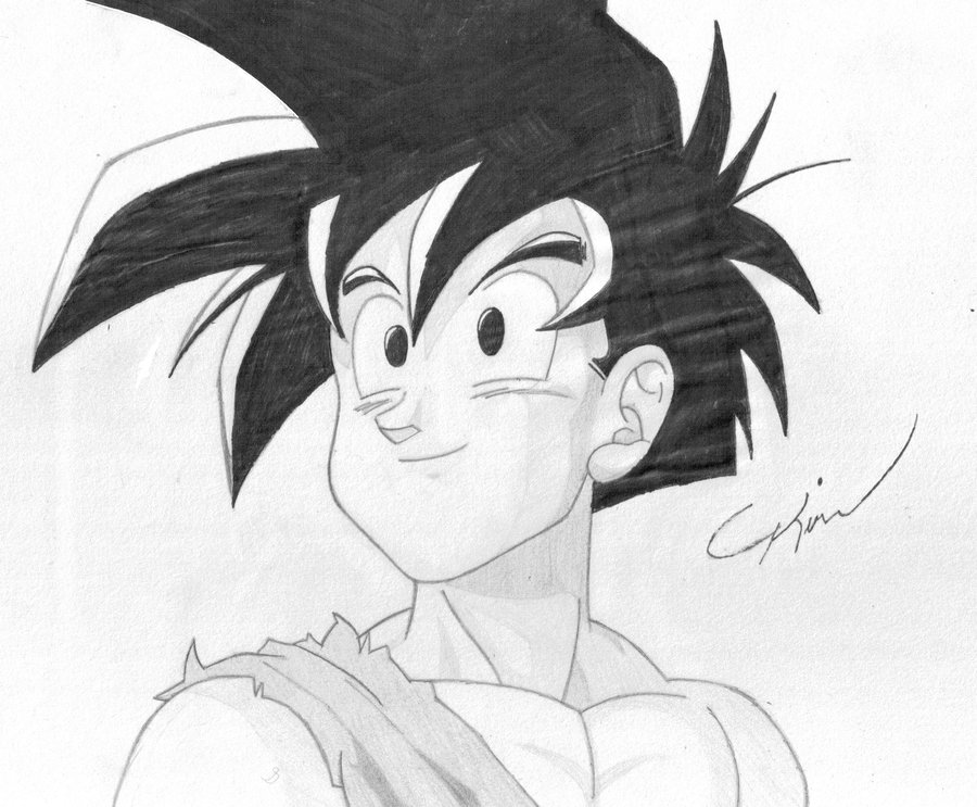900x743 Teen Gohan Sketch By Guysanx - Gohan Sketch
