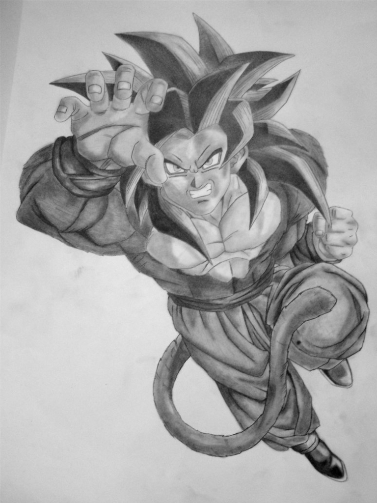 Goku Pencil Sketch At Explore Collection Of Goku