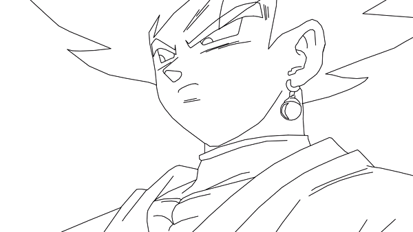 600x338 Goku Sketch Tupitube Animation Source File - Goku Sketch
