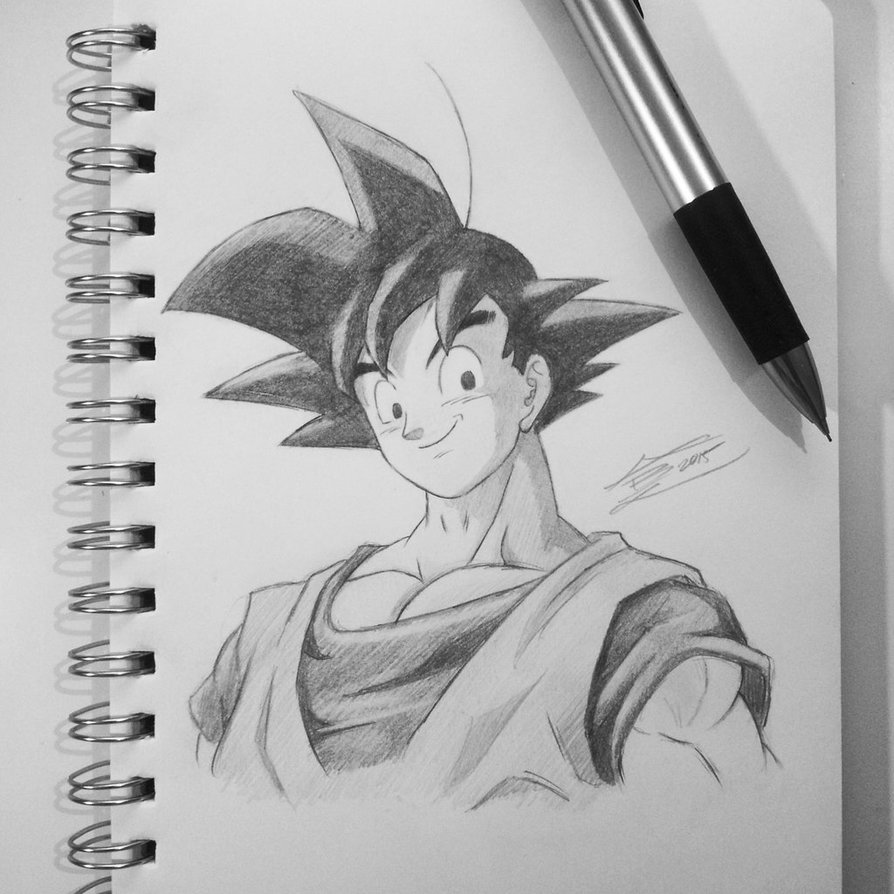 894x894 Goku Sketch By Abz Art - Goku Sketch