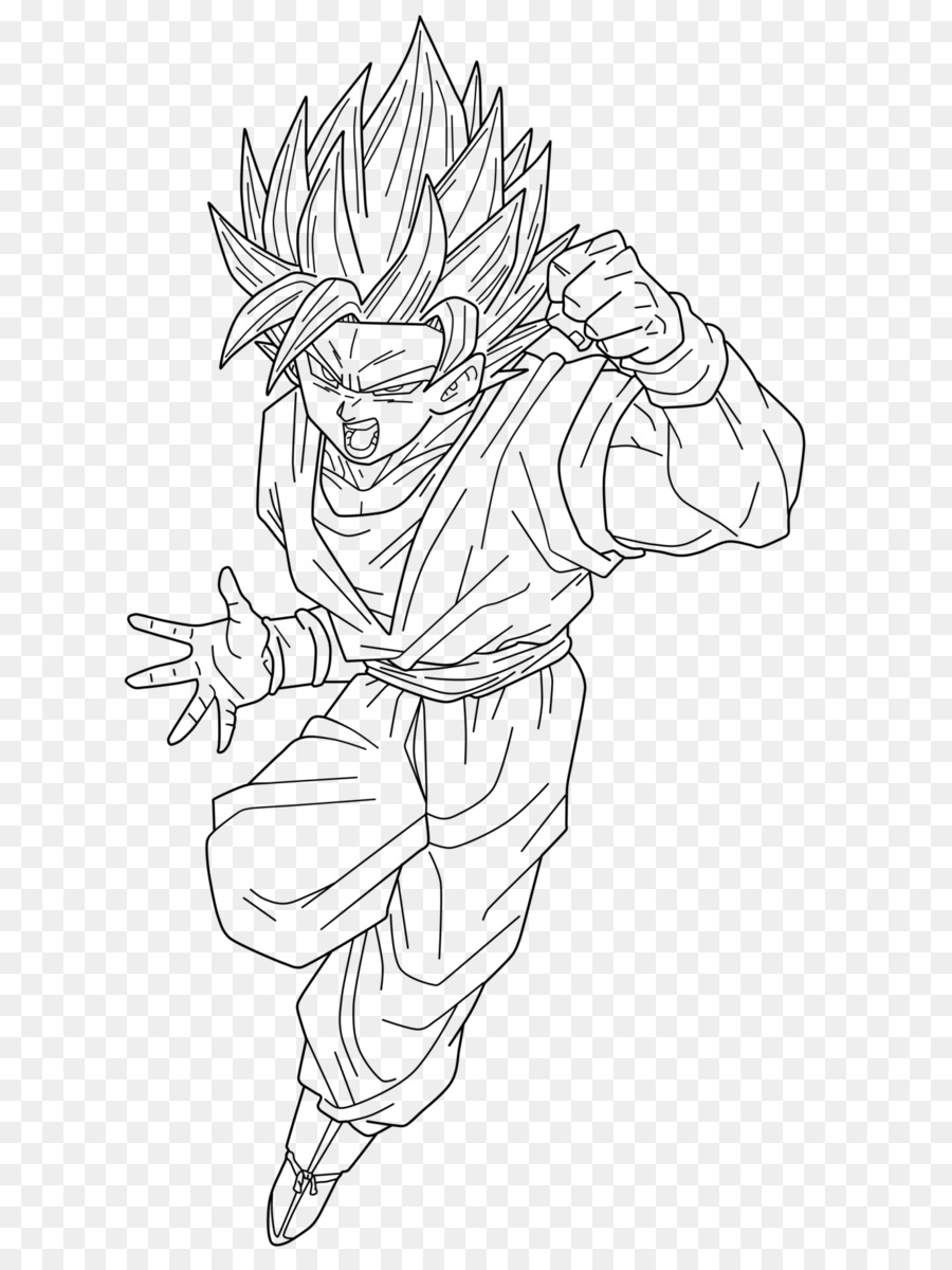 Paling Keren Gambar Sketsa Goku - Tea And Lead