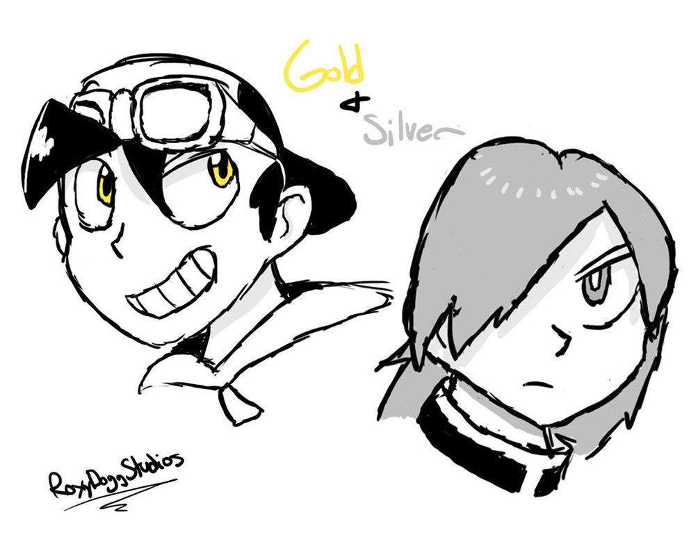 1004x796 Gold And Silver Sketch By Roxydoggstudios - Gold Sketch