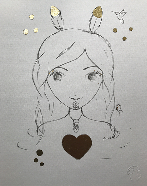 470x595 Sketch Gold Series - Gold Sketch