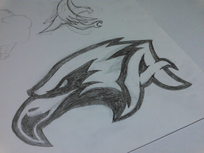 800x600 Golden Eagle Sketch By Ross Hettinger - Golden Eagle Sketch