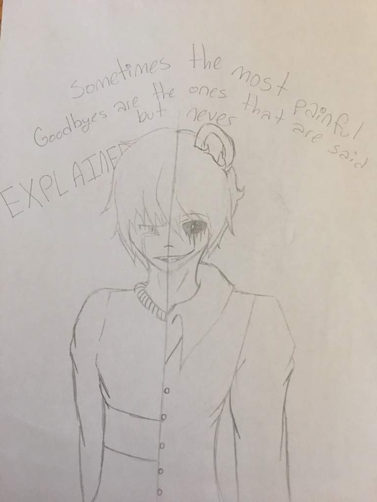 768x1024 Sad() Golden Freddy Sketch Human Five Nights - Golden Freddy Sketch