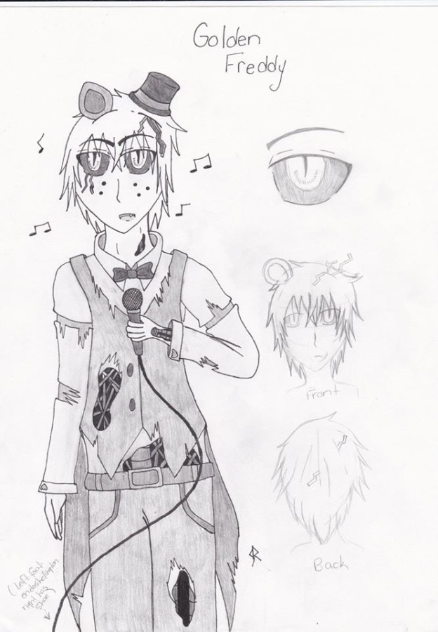 624x900 Bittersweet Bios Golden Freddy The Flappy Falcon - Golden Freddy Sketch