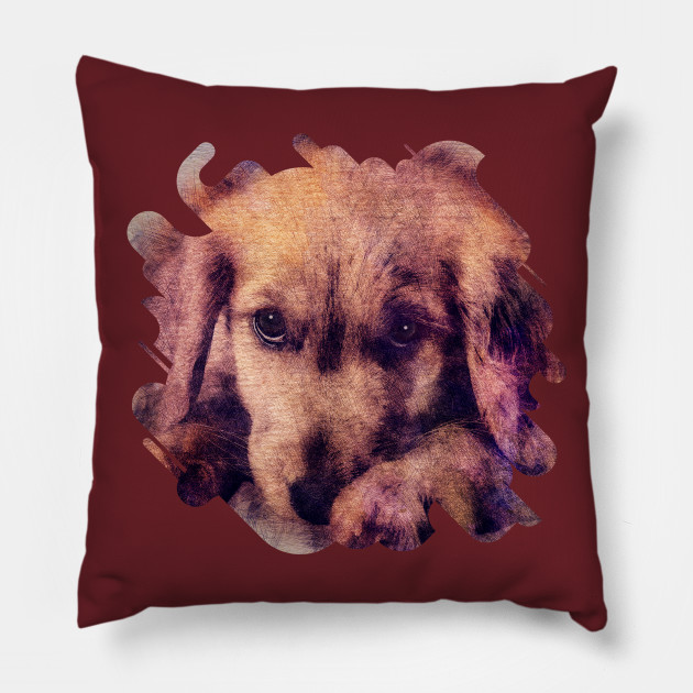 630x630 Golden Retriever Puppy Sketch Digital Art - Golden Retriever Puppy Sketch