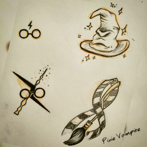 500x498 Golden Snitch Tattoos Tumblr - Golden Snitch Sketch
