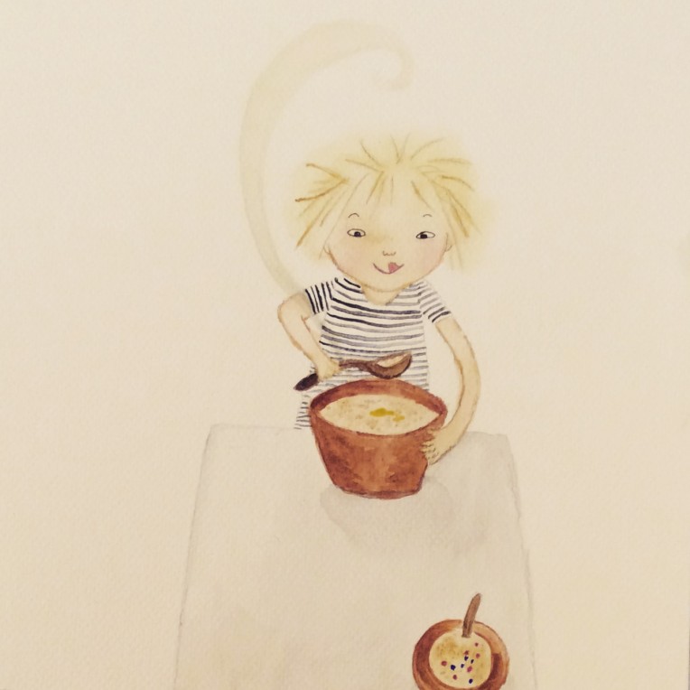 764x764 Three Bears And Goldilocks Jenni Kristiina - Goldilocks Sketch