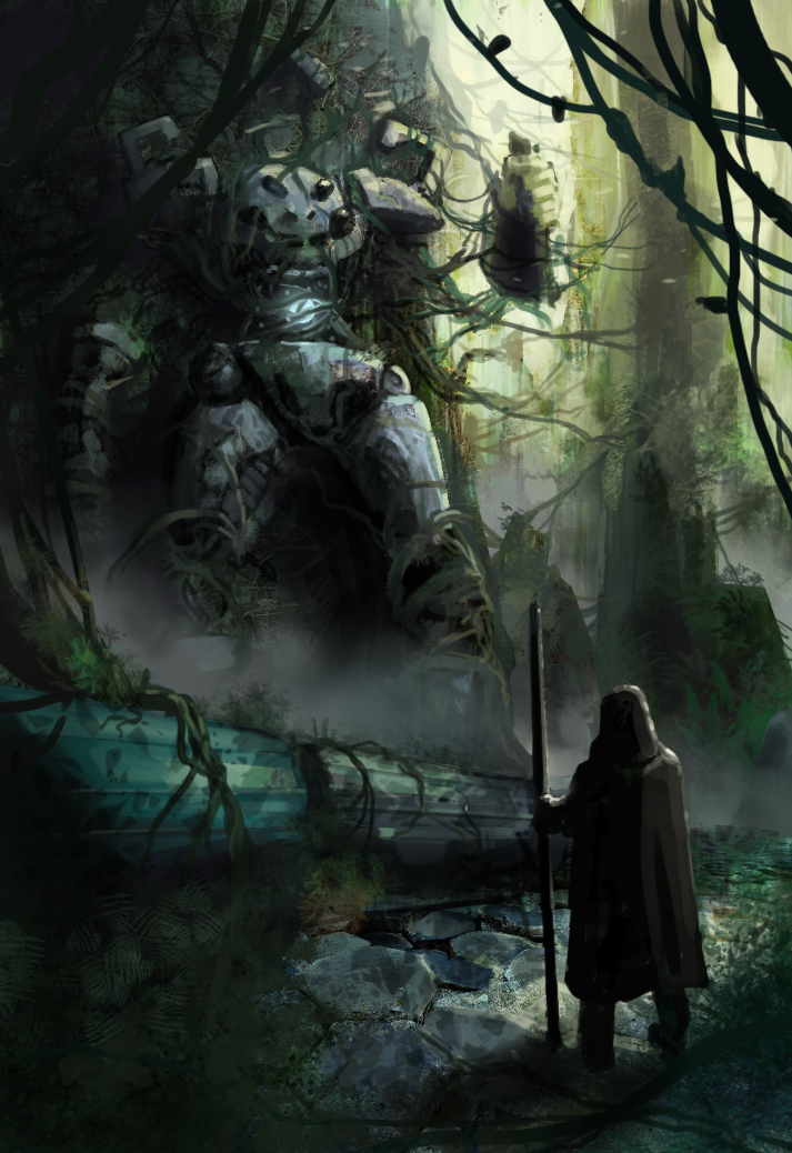 713x1038 Golem Sketch Brock Zzilla Brown - Golem Sketch