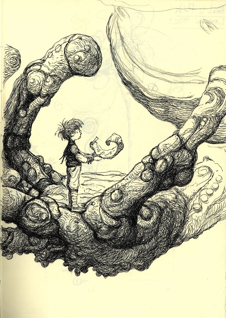 726x1024 Golem Sketch Tuesday 02.12.2012 - Golem Sketch