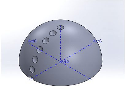 407x347 Modelling A Golf Ball In Solidworks Nccs Cad Cam 3d Solidworks - Golf Ball Sketch