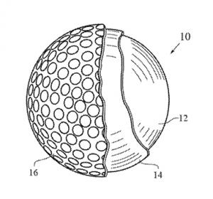 300x280 Patent Of The Month Golf Balls That Age Better Iom3 - Golf Ball Sketch