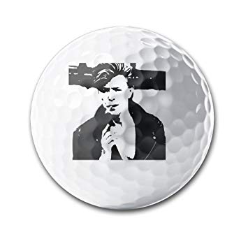 355x355 Music Legend David Bowie Sketch Outdoor Sport - Golf Ball Sketch