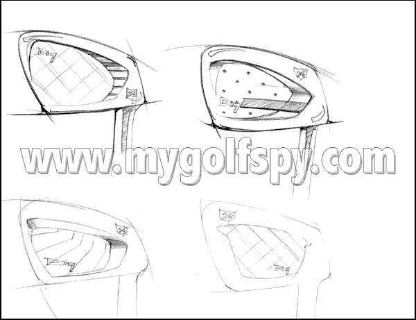 600x461 How A Golf Club Head Design (Comes To Life!) - Golf Club Sketch