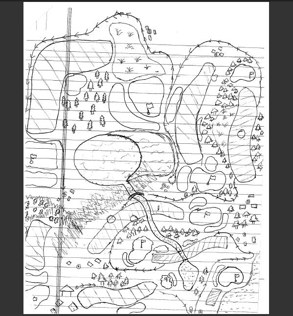 599x646 Ogb Gets Into Golf Course Design! - Golf Club Sketch