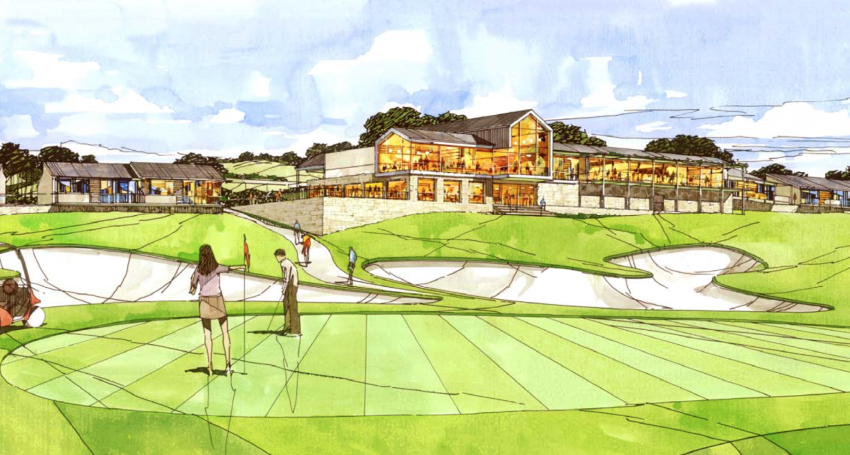 850x455 Green Light For Multi Million Dollar Ki Golf Course - Golf Course Sketch