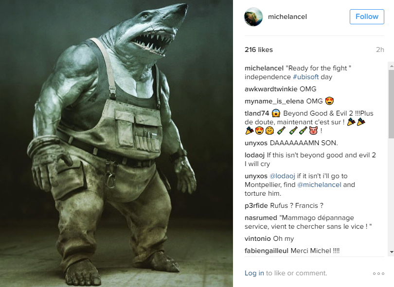 810x591 Michel Ancel Teases More Beyond Good Amp Evil 2 - Good And Evil Sketch