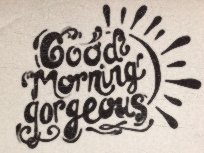 800x600 Good Morning By Brie Rapp - Good Morning Sketch