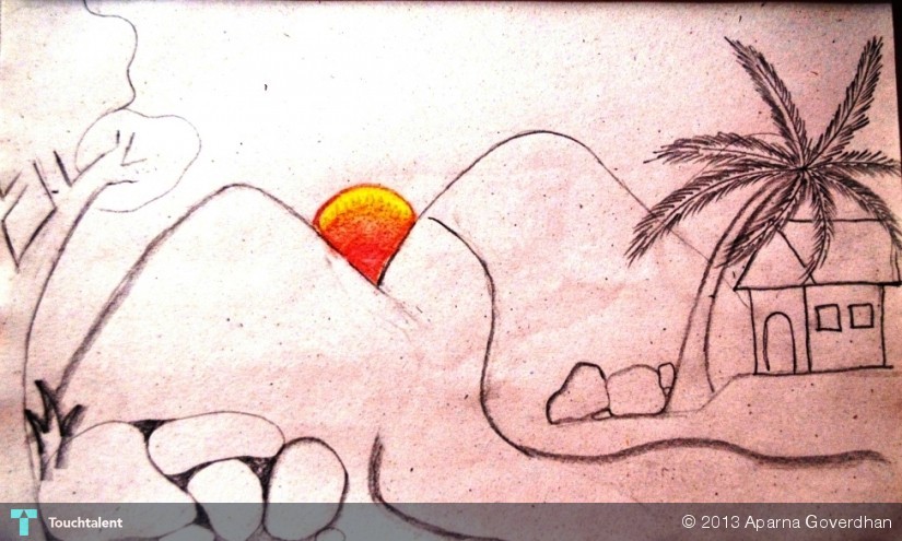 825x495 Good Morning..! Touchtalent - Good Morning Sketch