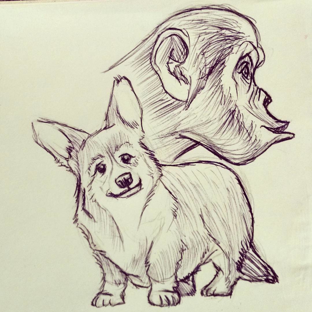 1080x1080 Artstation - Good Morning Sketch