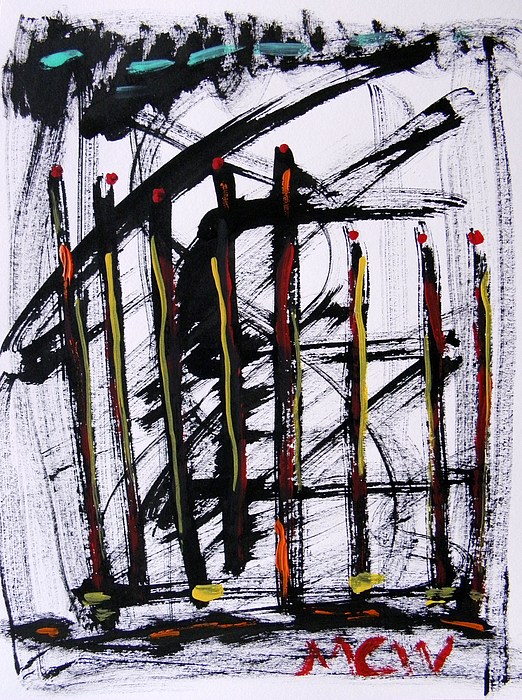 522x700 Good Fence Good Neighbor Drawing By Mary Carol Williams - Good Neighbor Sketch