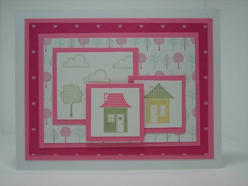 800x600 Good Neighbour Sketch New Home Craft Cards - Good Neighbor Sketch