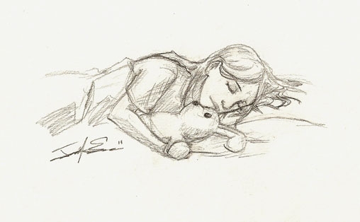 508x314 Goodnight Sketch By Lilfirebender - Good Night Sketch